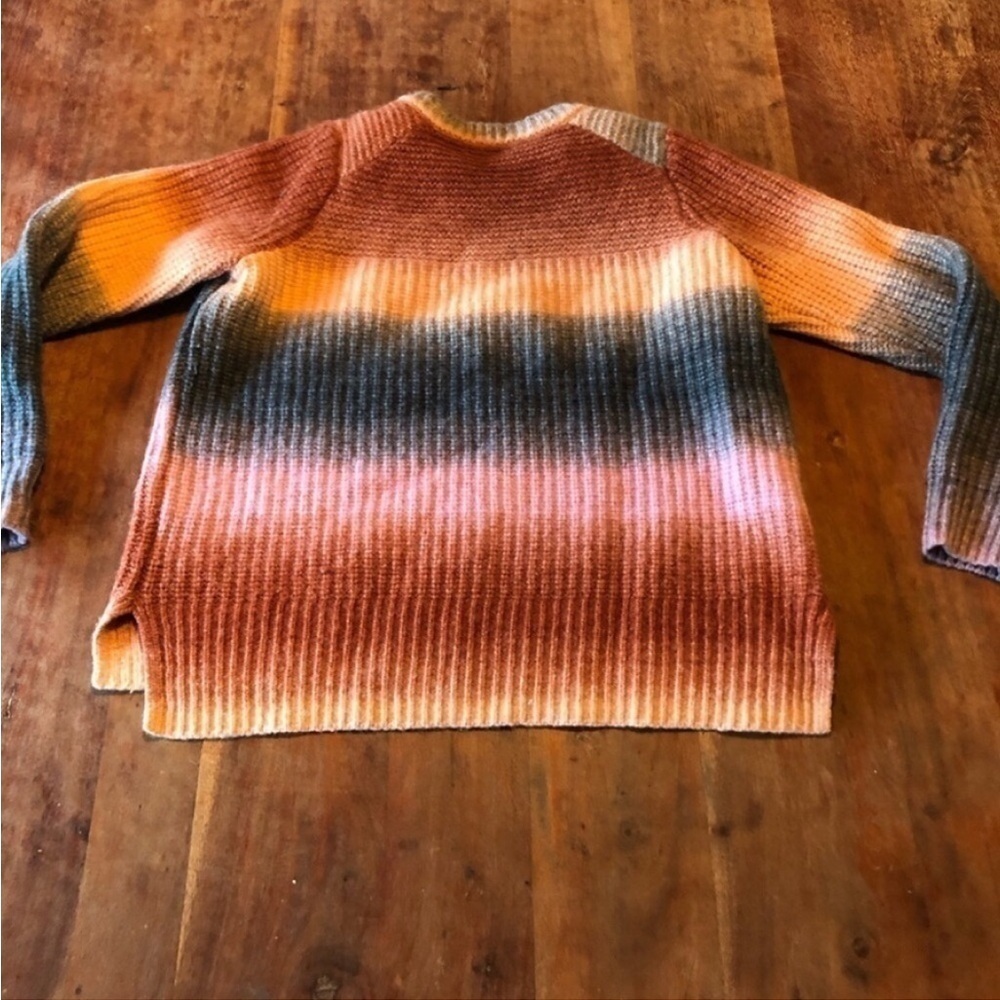 Madewell Sweater Space-Dyed Button Shoulder Crewneck - Picture 5 of 11